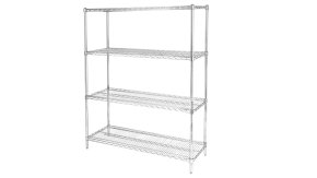 Стеллаж VX-S 457х1372х1895/4 Chrome Plating